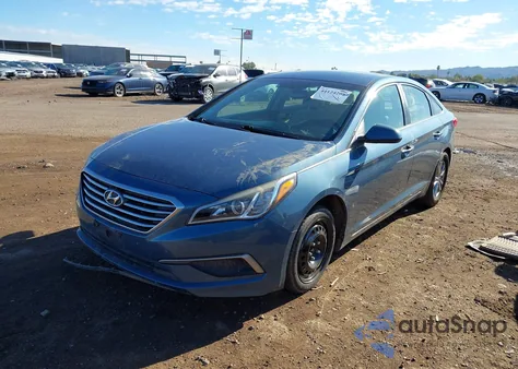 2016 Hyundai Sonata Se from USA, damaged, VIN 5NPE24AFXGH317307